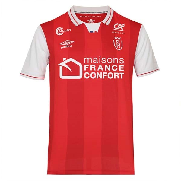 Tailandia Camiseta Stade de Reims Replica Primera Ropa 2021/22